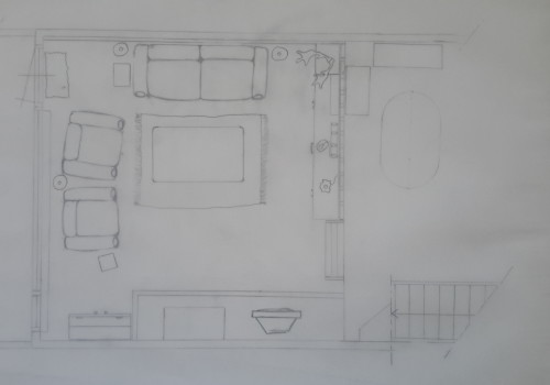 Egla ontwerp woonkamer Har fase 1